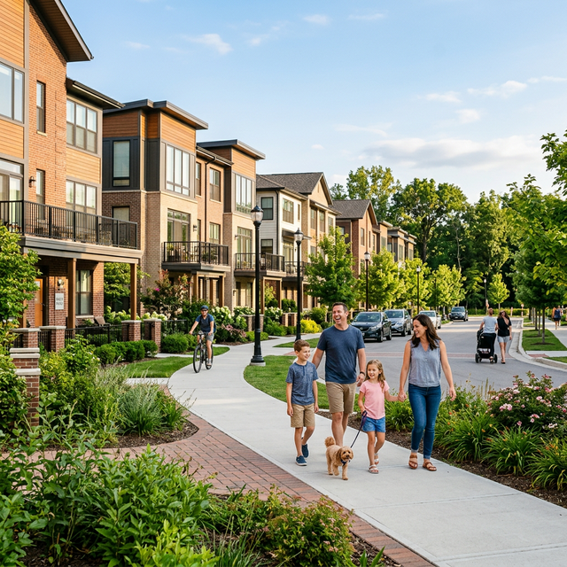 Urban development in opportunity zone